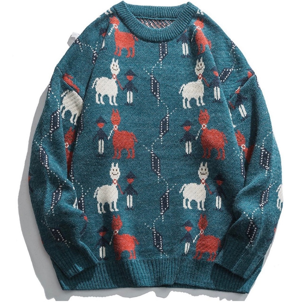 Aelfric Eden Sheep or Llama Sweater - Large